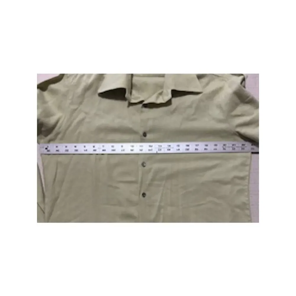 Viyella Men's sz L Wool Cotton Blend Long Sleeve Shirt